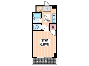 ハ－モニ－３３の物件間取画像